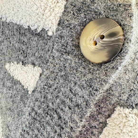 NEW Michael Stars Charcoal Combo Nell Cardigan Sweater - Picture 7 of 10